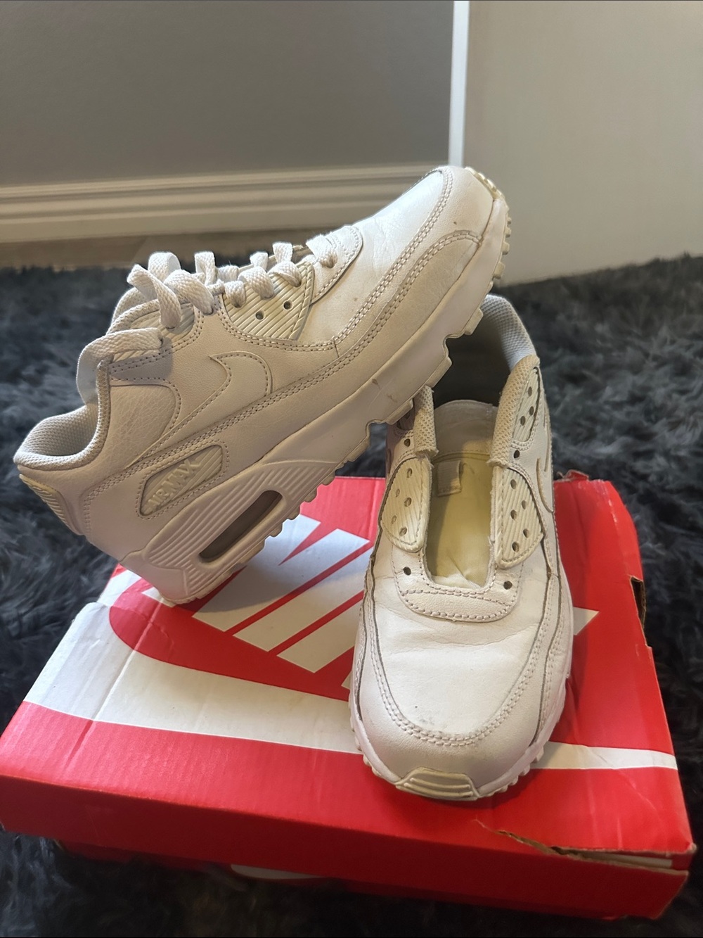 Nike White Air Max Sneakers